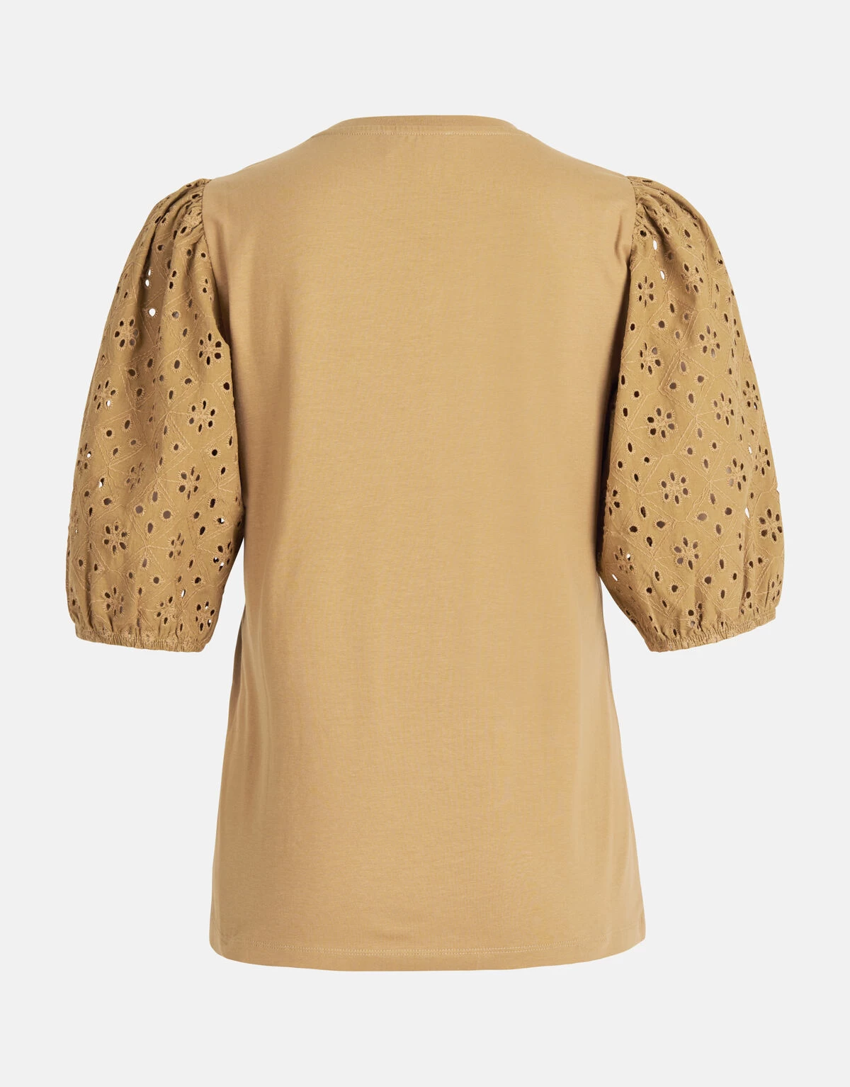 Embroidery Top Beige 6 Embroidery Top Beige - Afbeelding 6