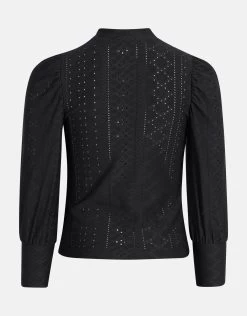 Embroidery Top Zwart 14 Embroidery Top Zwart -Kleding Verkoop 01 1101394 10