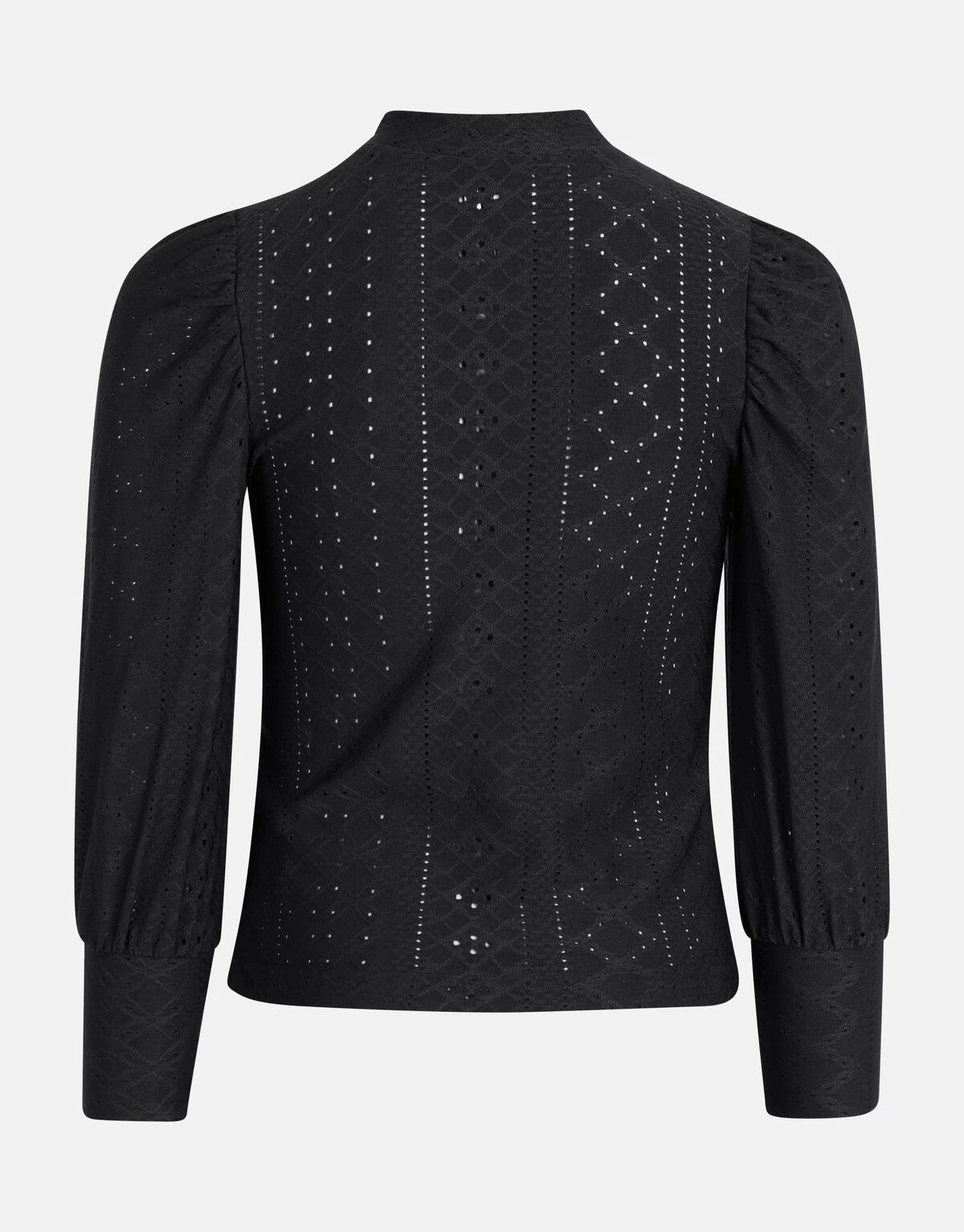 Embroidery Top Zwart 6 Embroidery Top Zwart - Afbeelding 6