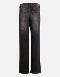 Strass Wide Leg Jeans Zwart -Kleding Verkoop 01 1101467 10