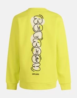 Print Sweater Geel -Kleding Verkoop 01 1101475 43