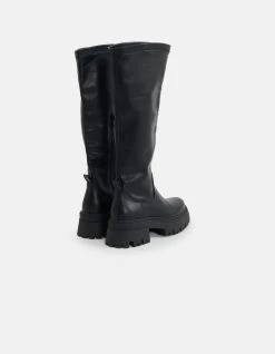 Chunky Stretch Laarzen Zwart 10 Chunky Stretch Laarzen Zwart -Kleding Verkoop 01 1101602 10