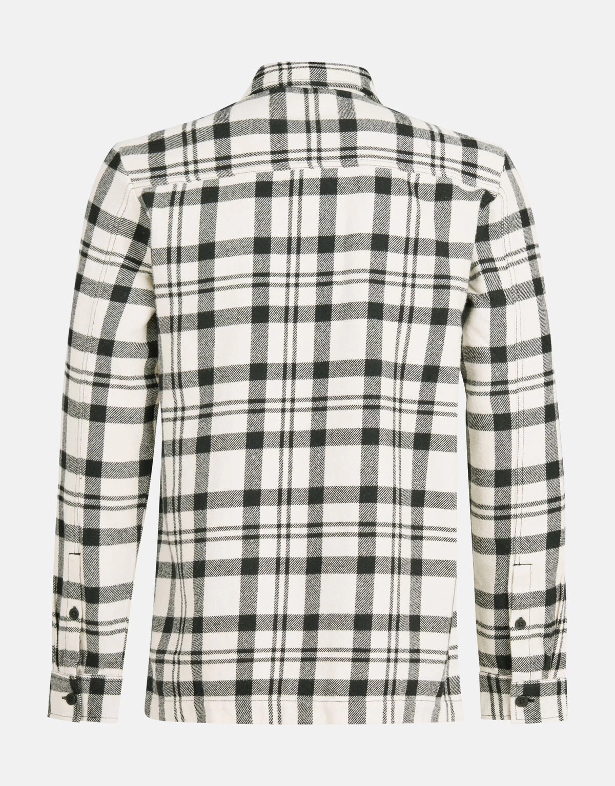 Ruiten Overshirt Zwart/Wit 6 Ruiten Overshirt Zwart/Wit - Afbeelding 6