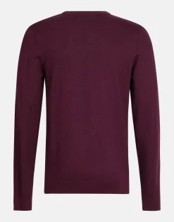 Crewneck Trui Bordeaux -Kleding Verkoop 01 1101677 72