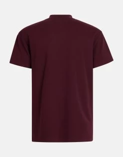 Relaxed Fit T-shirt Bordeaux -Kleding Verkoop 01 1101696 72