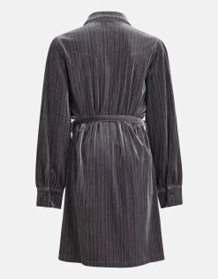 Glitter Jurk Donkergrijs -Kleding Verkoop 01 1101729 15