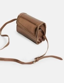 Metallic Mini Tas Bruin -Kleding Verkoop 01 1102311 81