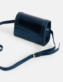 Metallic Mini Tas Donkerblauw -Kleding Verkoop 01 1102312 52