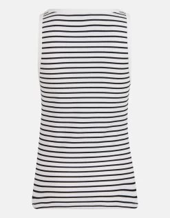 Gestreepte Tanktop Zwart/Wit 12 Gestreepte Tanktop Zwart/Wit -Kleding Verkoop 01 1102353 4