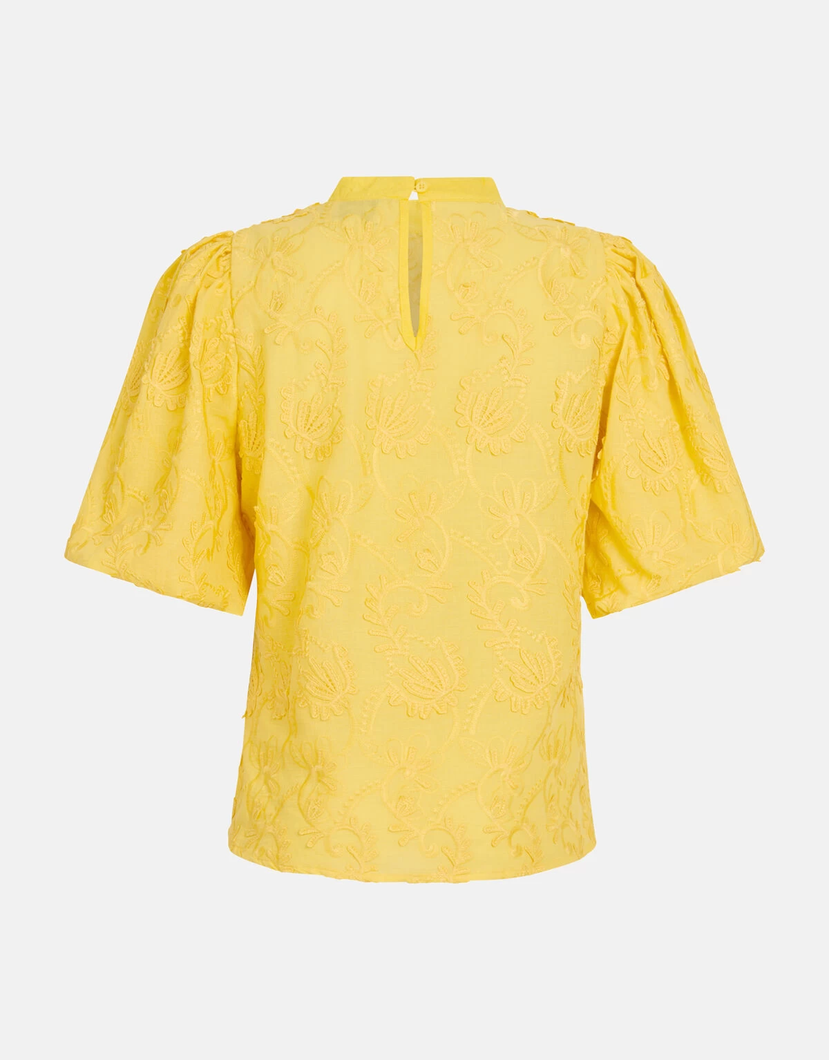 Embroidery Top Geel 6 Embroidery Top Geel - Afbeelding 6