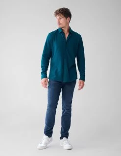 Slim Jeans Blauw/Zwart L32