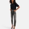 Tapered Fit Jeans Zwart L29