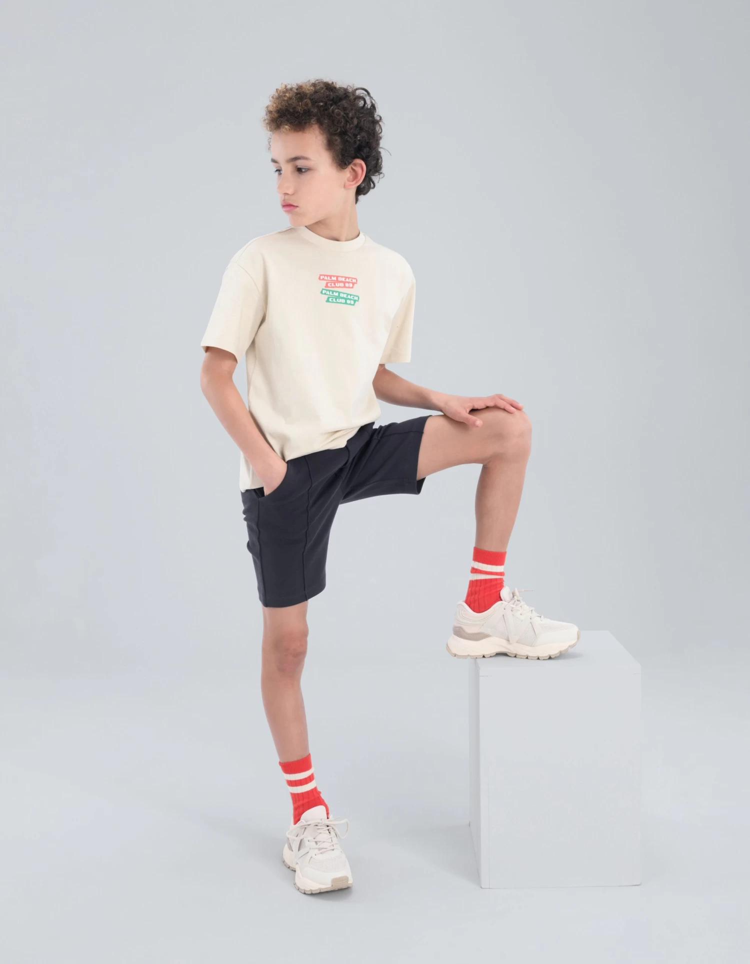 Sweat Short Donkergrijs 1 Sweat Short Donkergrijs