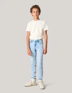 Tapered Jeans Bleached