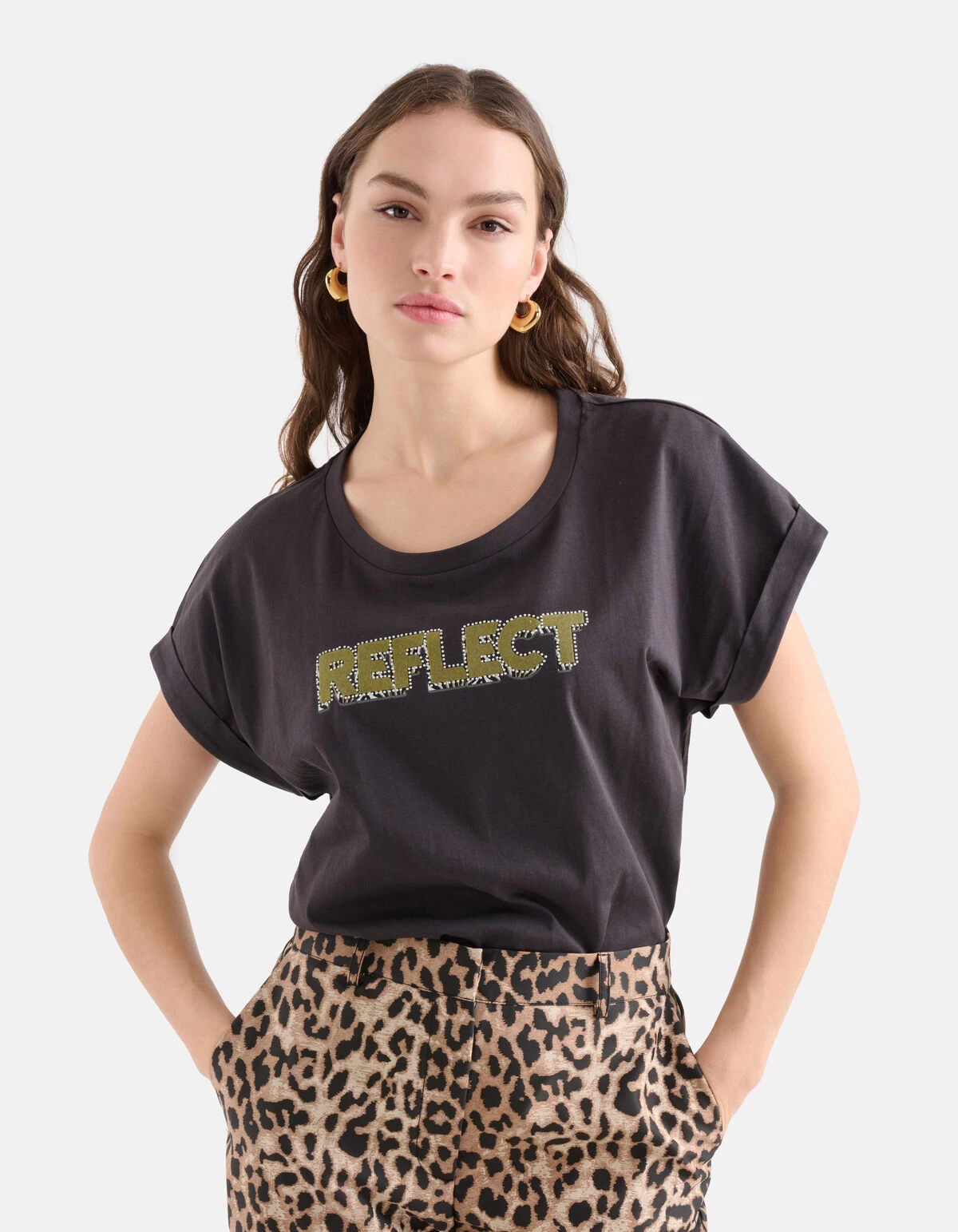 Artwork T-shirt Donkergrijs 2 Artwork T-shirt Donkergrijs - Afbeelding 2