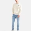 Straight Light Jeans Bleached L32