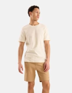 Sweat Short Lichtbruin