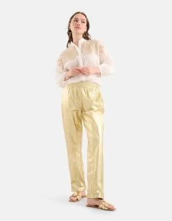 Metallic Jogger Goud