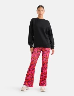 Flared Broek Roze