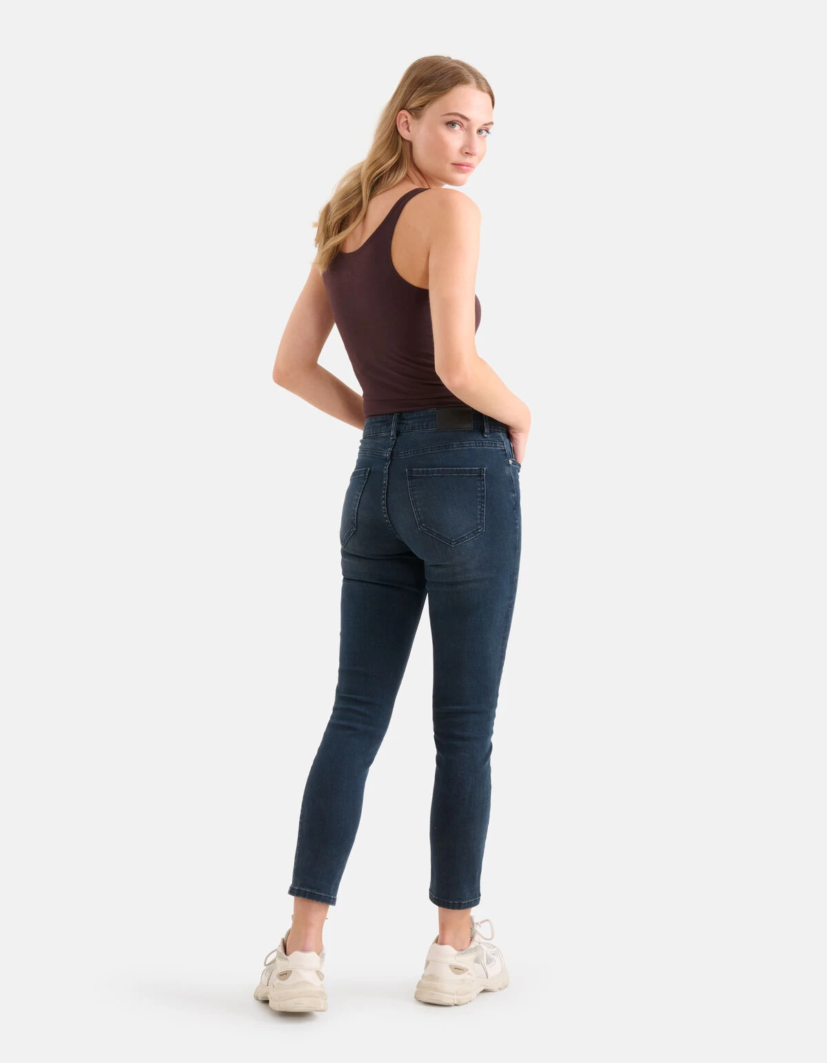 Skinny Jeans Blauw/Zwart L28 3 Skinny Jeans Blauw/Zwart L28 - Afbeelding 3