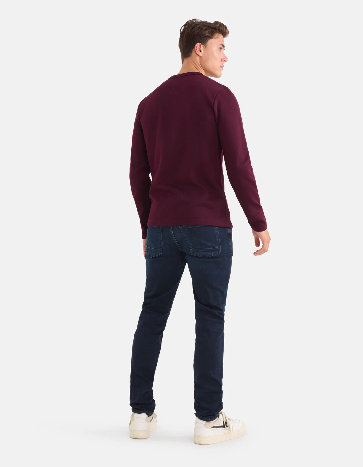 Slim Jeans Blauw/Zwart L34 3 Slim Jeans Blauw/Zwart L34 - Afbeelding 3