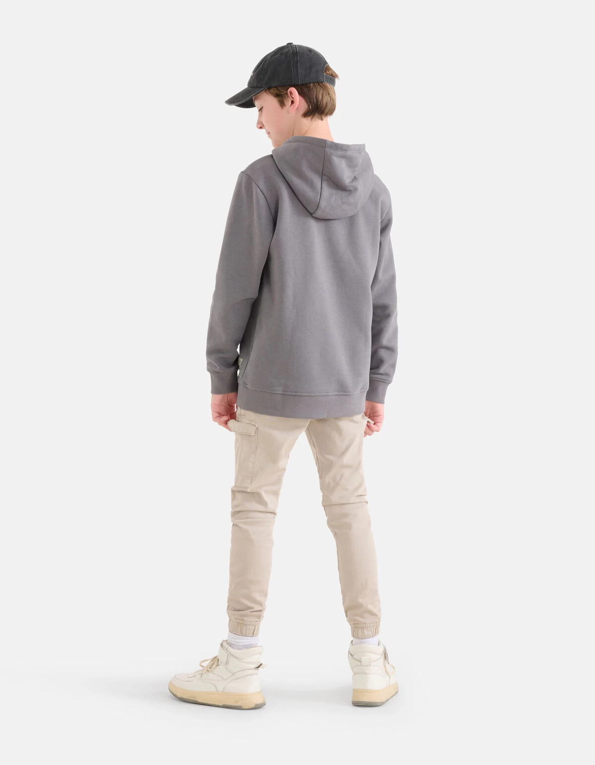 Hoodie Grijs 3 Hoodie Grijs - Afbeelding 3