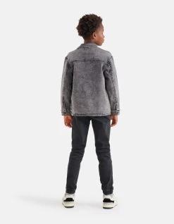 Denim Overshirt Grijs -Kleding Verkoop 05 1098280 97