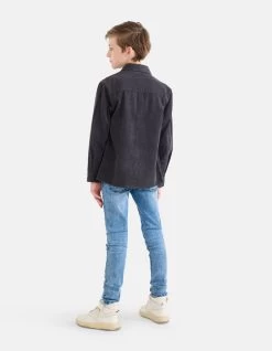 Corduroy Overhemd Donkergrijs -Kleding Verkoop 05 1099073 16