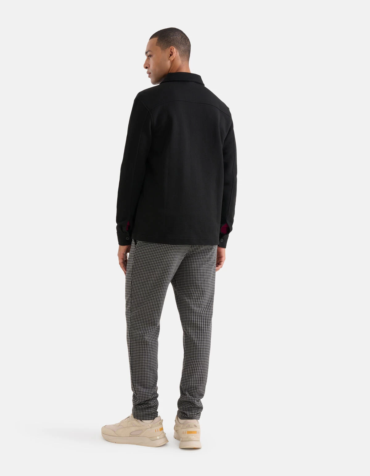 Overshirt Zwart 3 Overshirt Zwart - Afbeelding 3