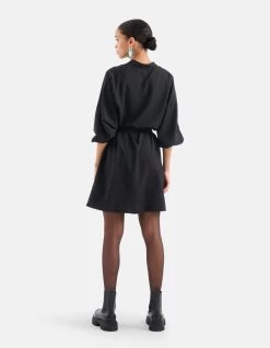 Jacquard Jurk Zwart -Kleding Verkoop 05 1100680 10