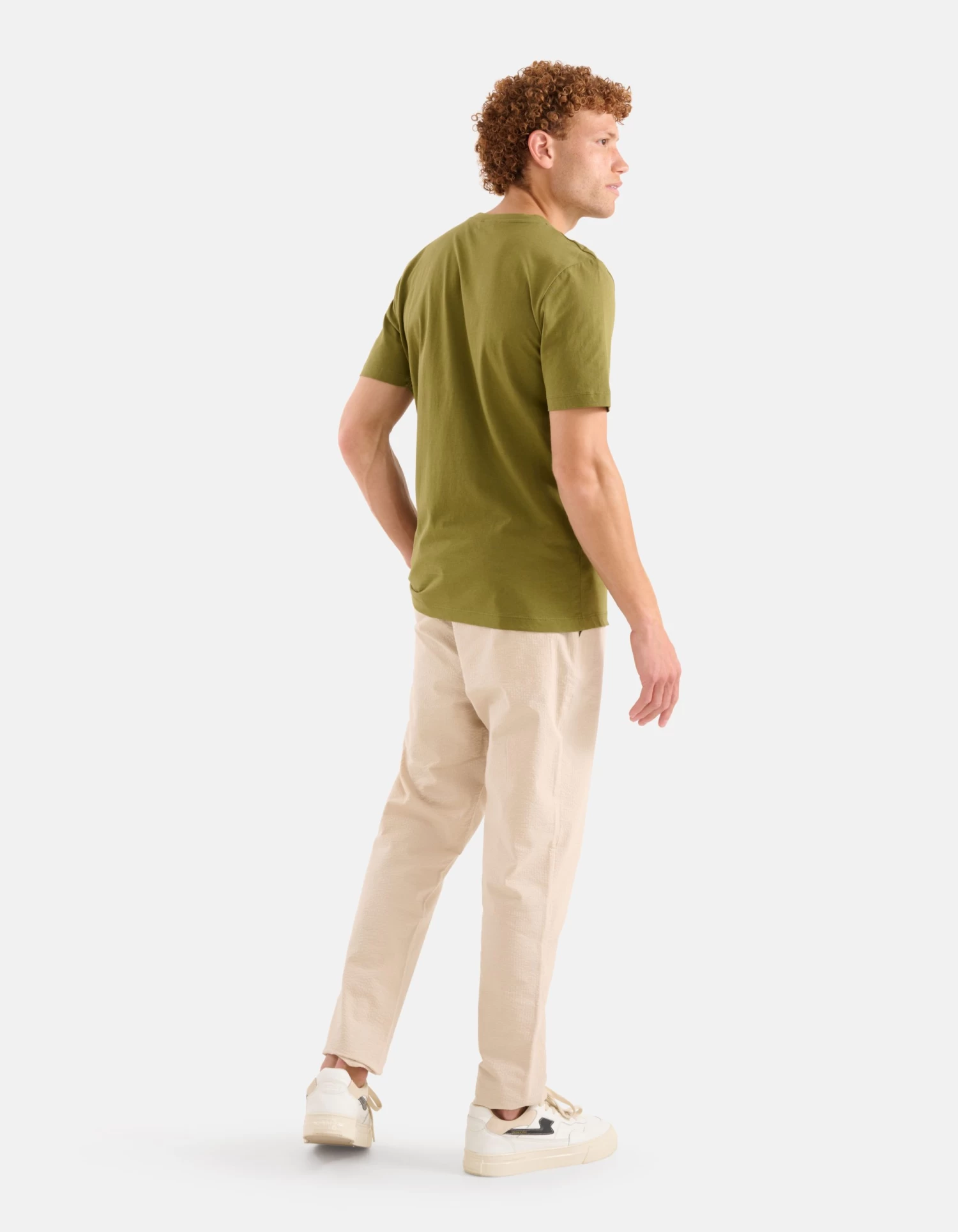 Artwork T-shirt Donkergroen 3 Artwork T-shirt Donkergroen - Afbeelding 3