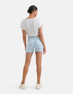 Denim Short Bleached -Kleding Verkoop 05 1101351 90