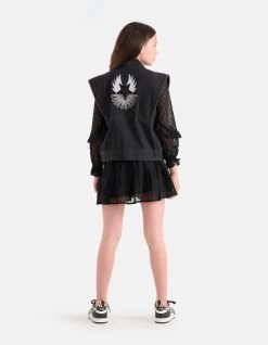 Studs Embroidery Gilet Donkergrijs 10 Studs Embroidery Gilet Donkergrijs -Kleding Verkoop 05 1101410 15