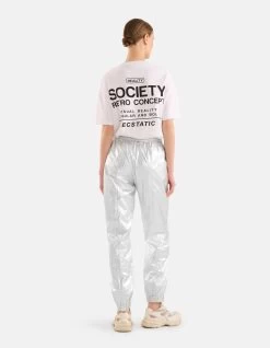 Metallic Jogger Zilver -Kleding Verkoop 05 1101445 17