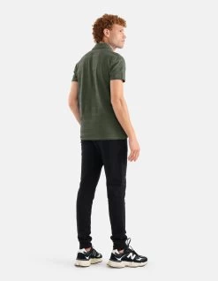 Structuur Polo Donkergroen -Kleding Verkoop 05 1101616 43