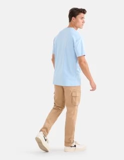 Badge T-shirt Lichtblauw 10 Badge T-shirt Lichtblauw -Kleding Verkoop 05 1101626 53