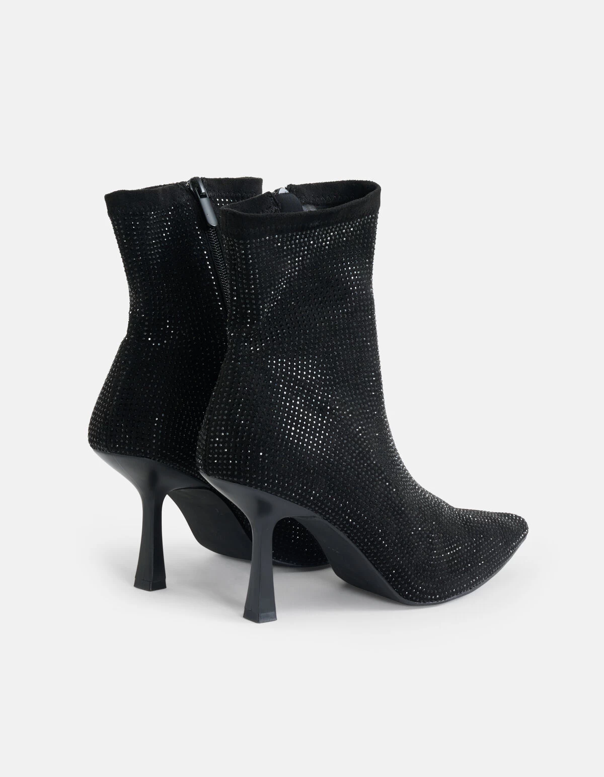 Strass Enkellaars Zwart 2 Strass Enkellaars Zwart - Afbeelding 2