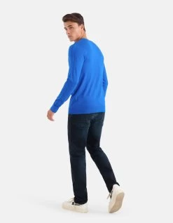 Crewneck Trui Blauw 9 Crewneck Trui Blauw -Kleding Verkoop 05 1101679 53