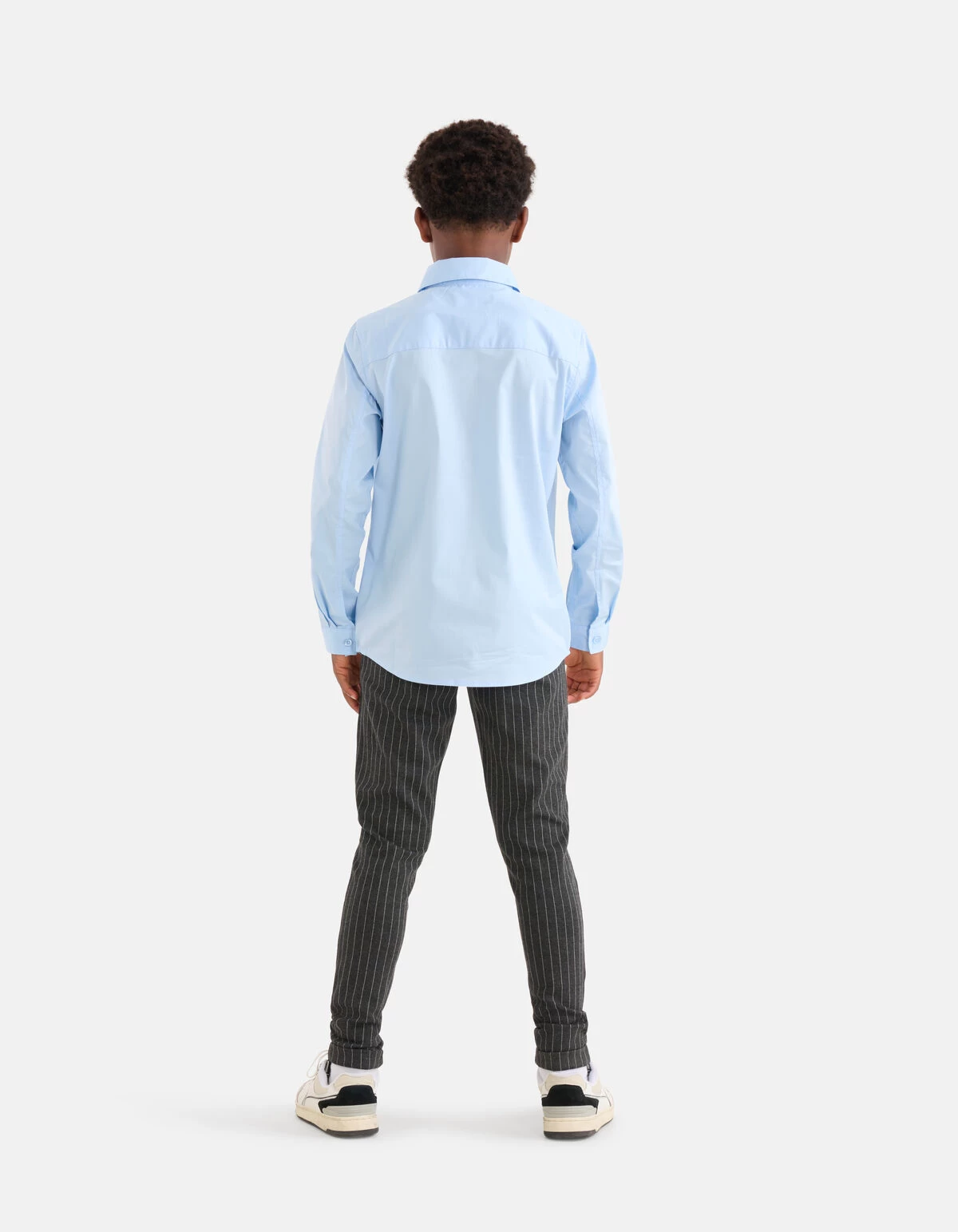 Pinstripe Broek Donkergrijs 3 Pinstripe Broek Donkergrijs - Afbeelding 3