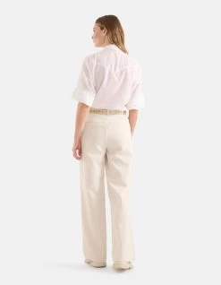 Voile Blouse Wit -Kleding Verkoop 05 1101815 1