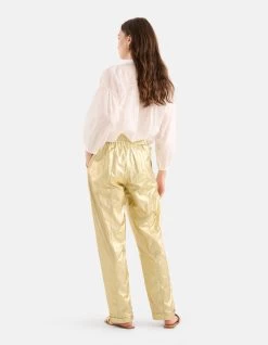 Metallic Jogger Goud 12 Metallic Jogger Goud -Kleding Verkoop 05 1101998 47