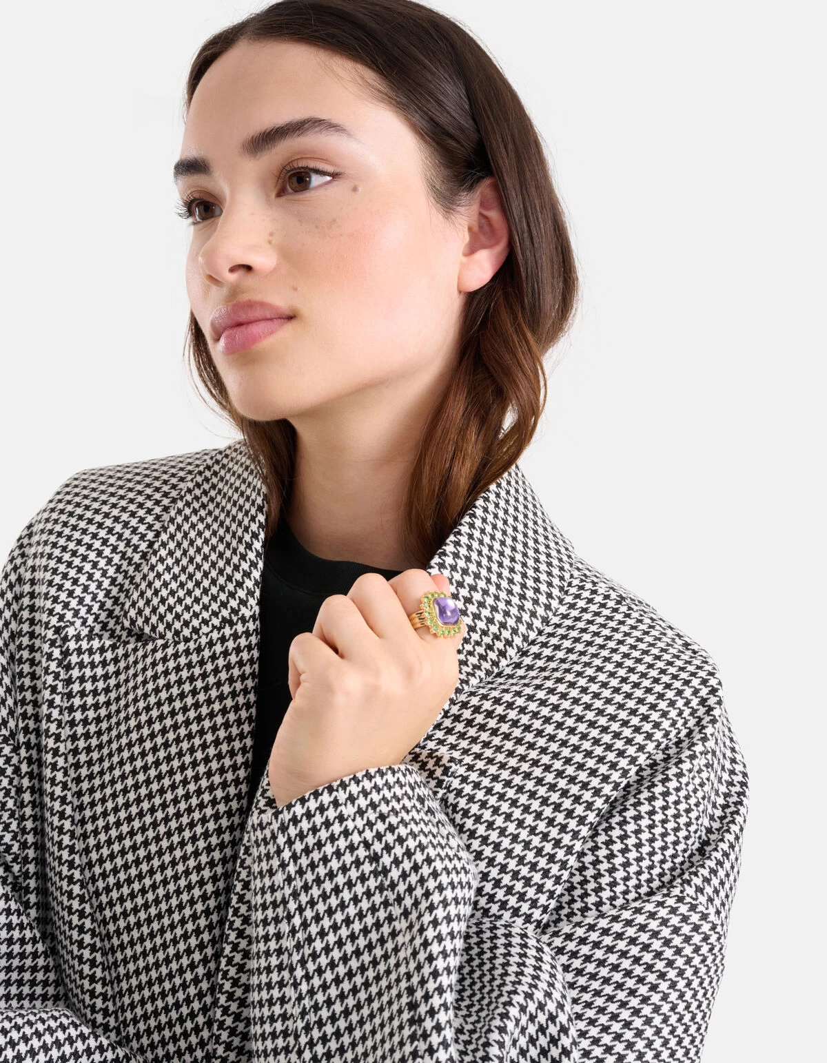 Colored Ring Goud 2 Colored Ring Goud - Afbeelding 2