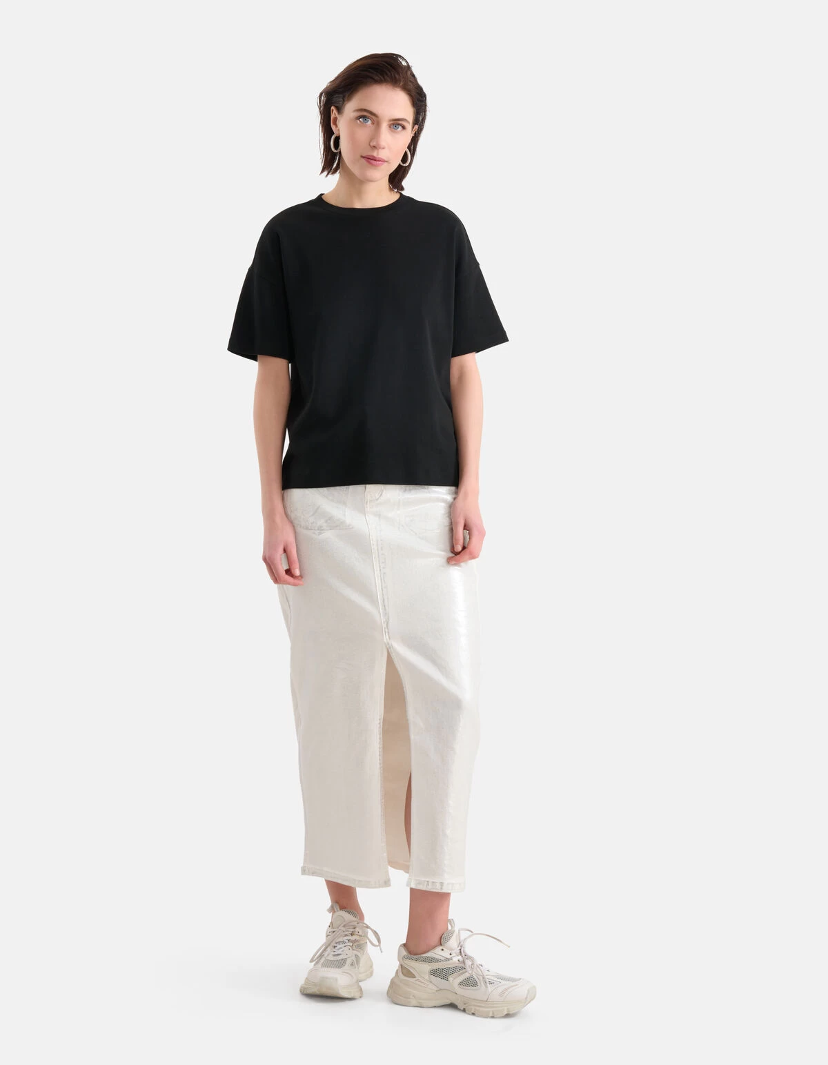 Oversized T-shirt Zwart 1 Oversized T-shirt Zwart