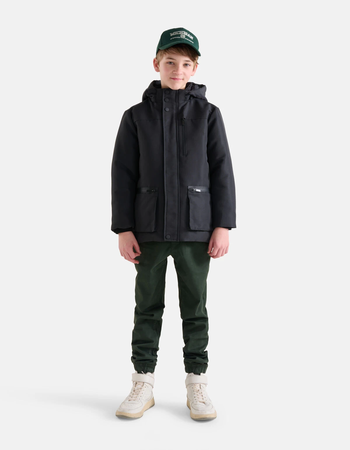 Parka Jas Donkergrijs 1 Parka Jas Donkergrijs