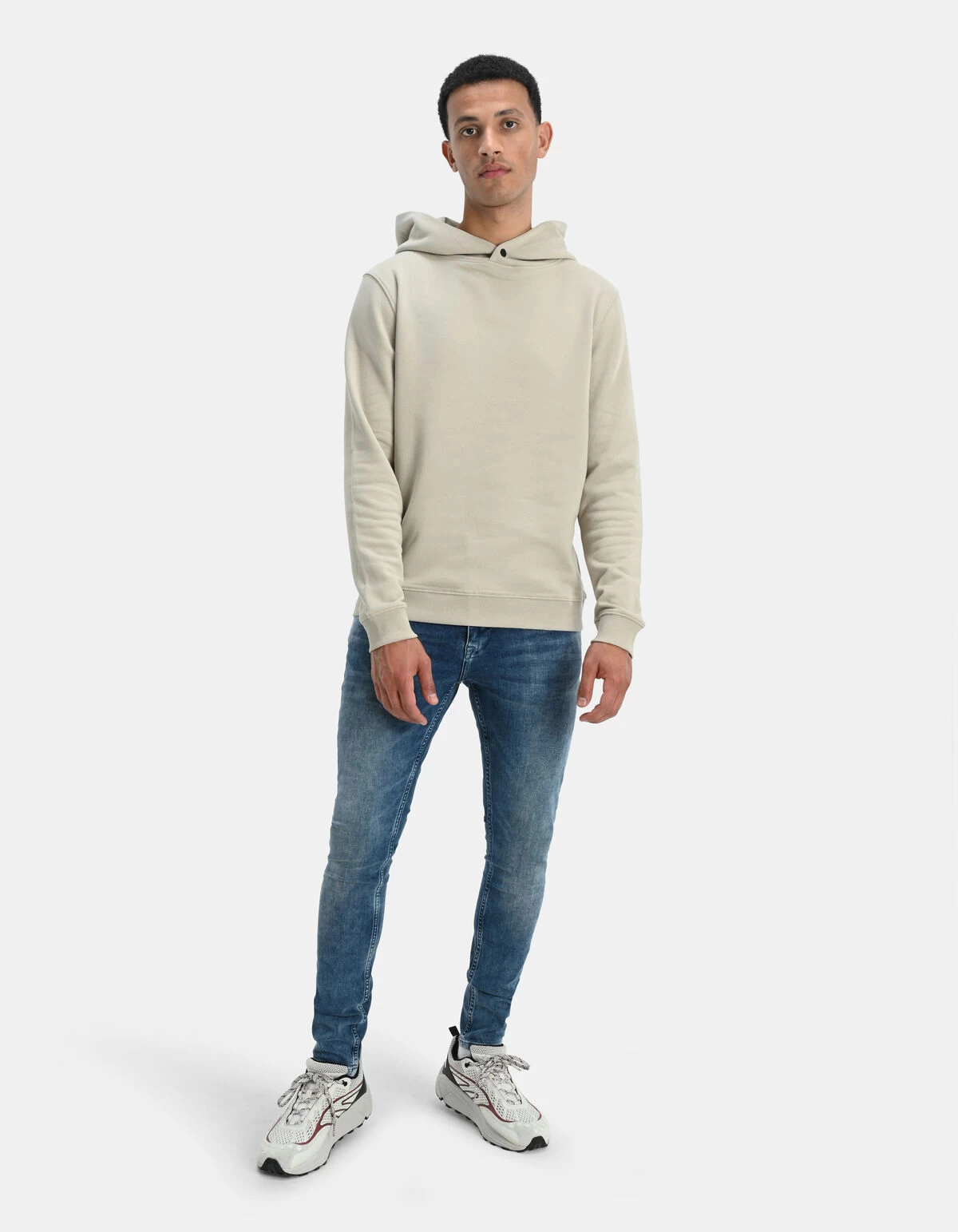 Hoodie Beige 2 Hoodie Beige - Afbeelding 2