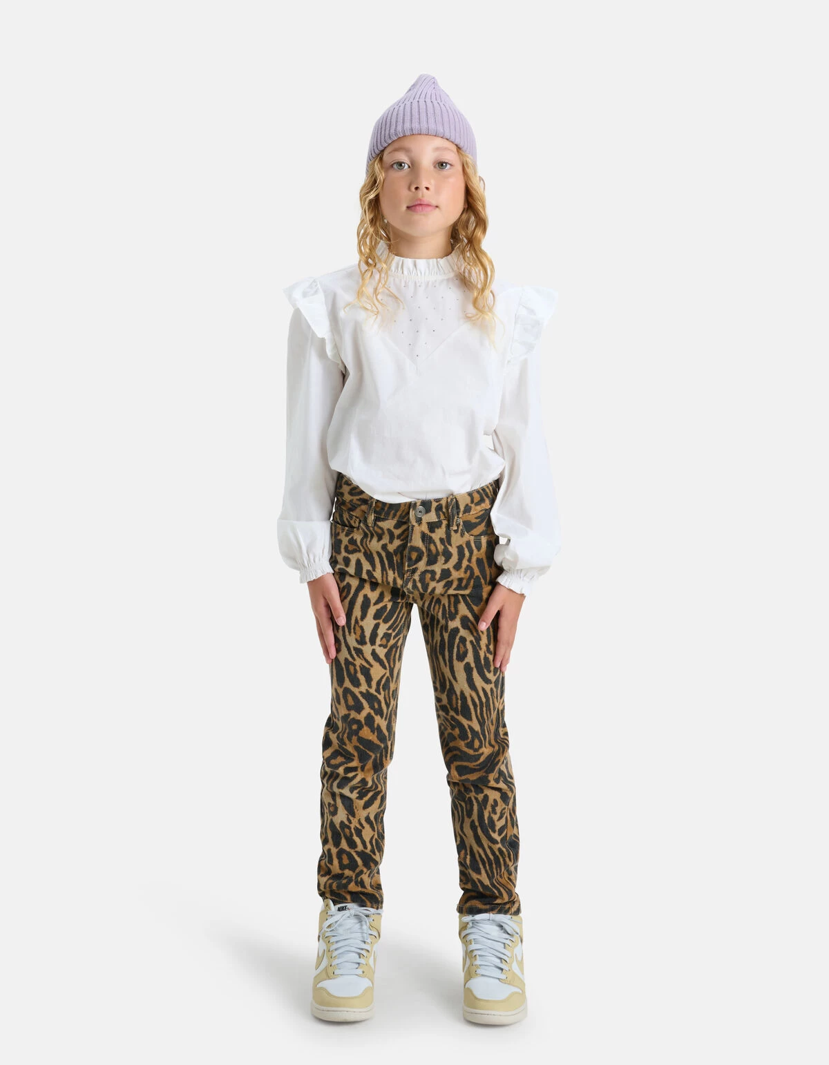 Strass Blouse Wit 1 Strass Blouse Wit