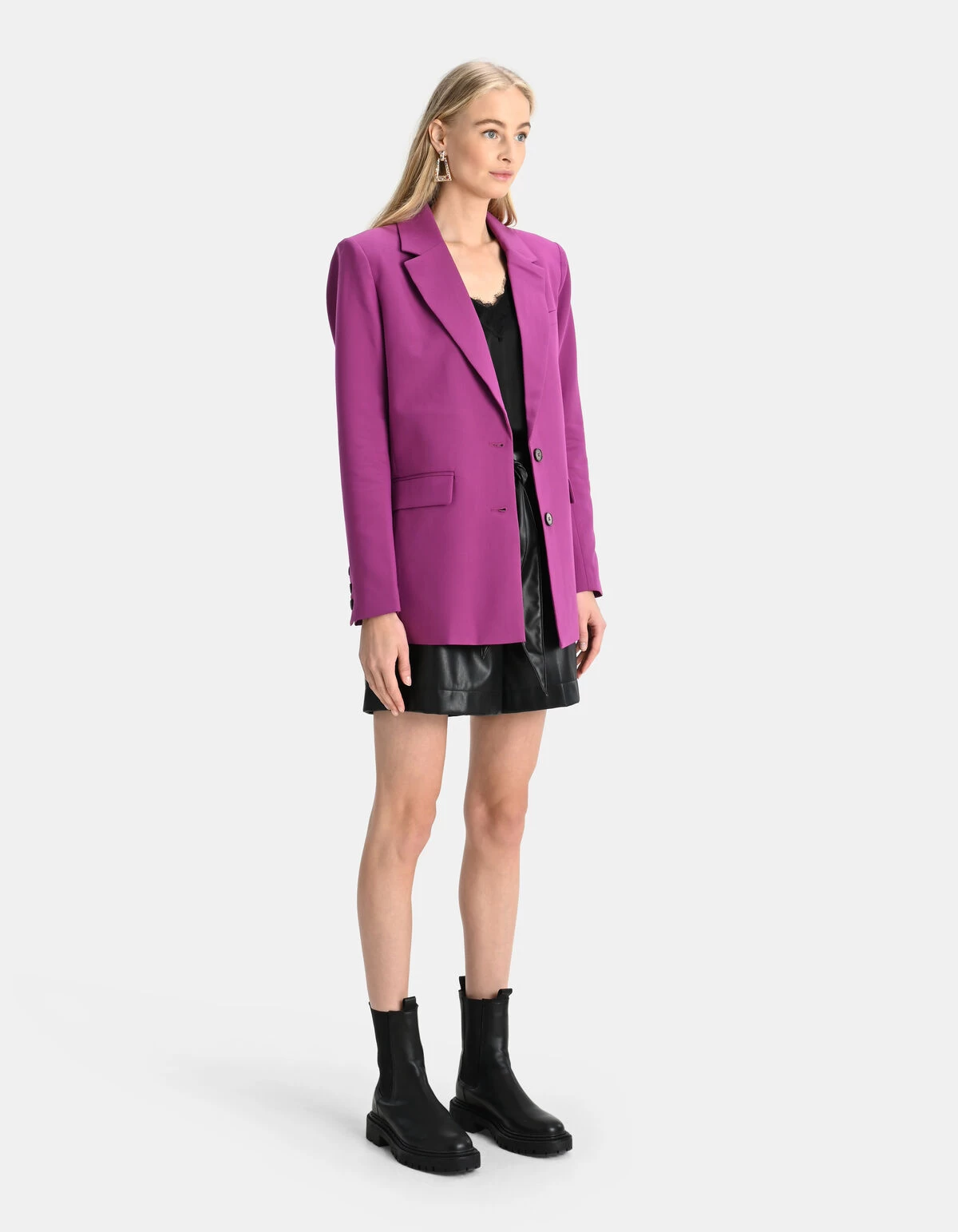 Blazer Paars 1 Blazer Paars