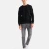 Velvet Ruiten Sweater Zwart