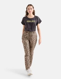 Artwork T-shirt Donkergrijs