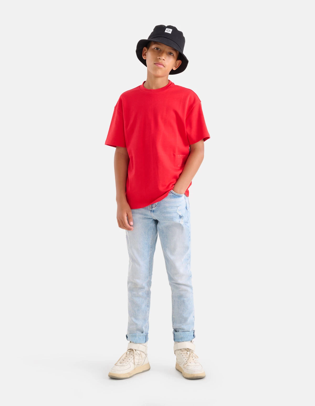Heavy Basis T-shirt Rood 1 Heavy Basis T-shirt Rood